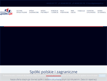 Tablet Screenshot of gotowespolki.pl